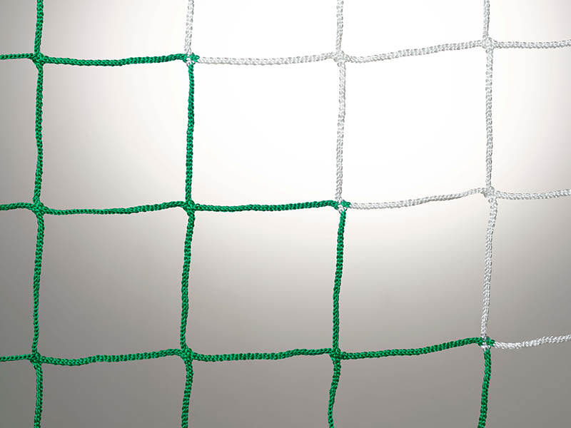 Tornetz Junioren - grün/weiß | 5x2x1x1 m - 4 mm